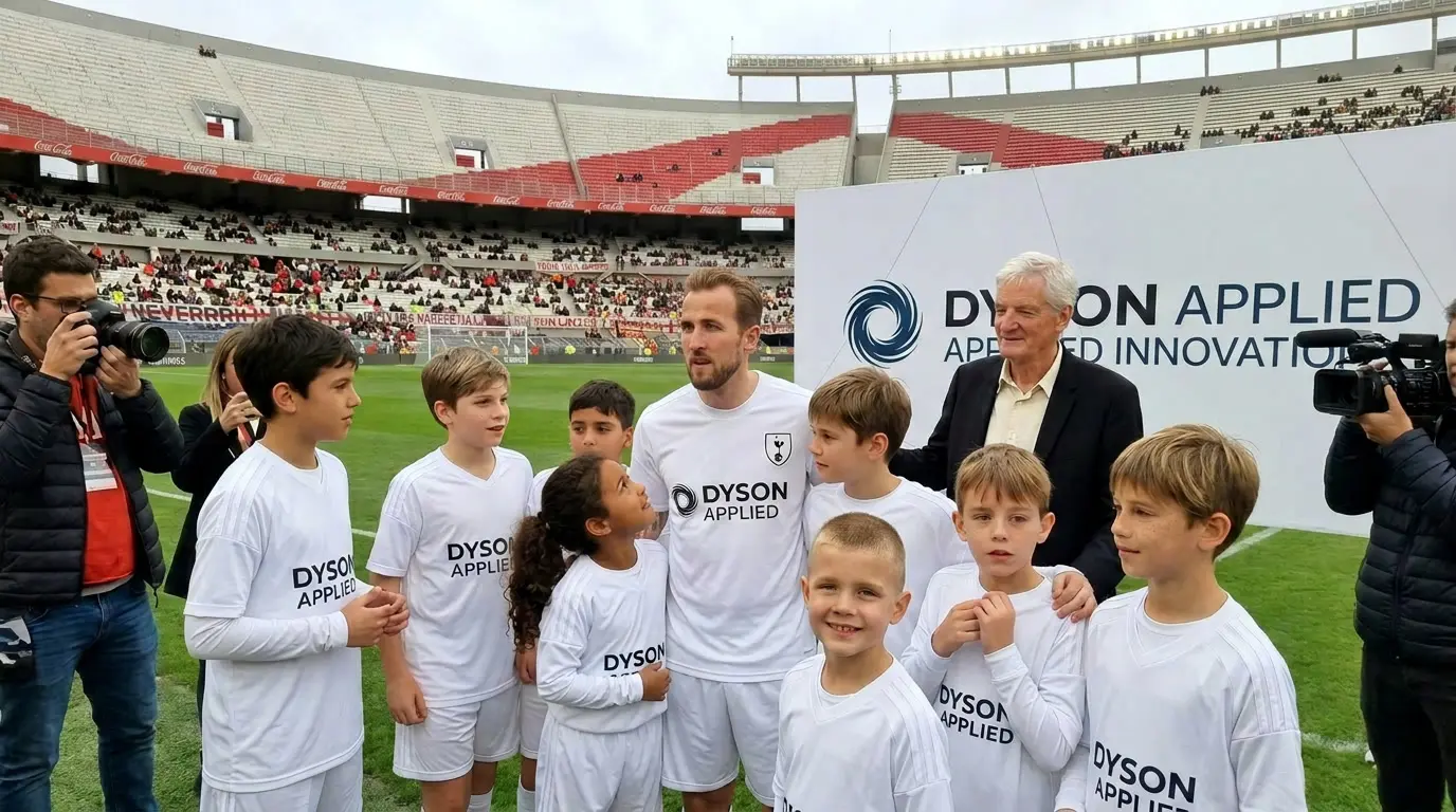 Messi con chicos de escuelas de Rosario con camisetas de Schwarz Apex